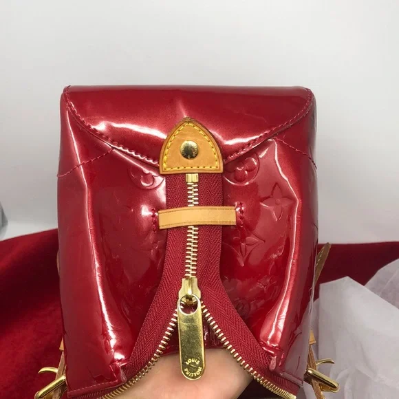 authentic Louis Vuitton Tote Bag Rosewood  REDS - Picture 11 of 16